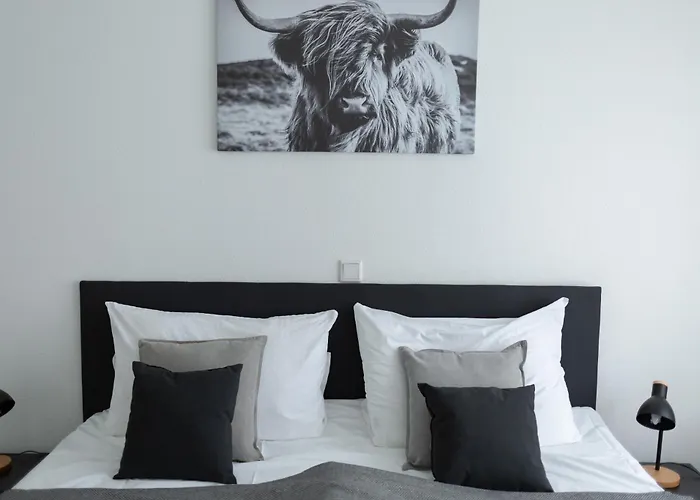 Apartment Cityappartment Hünfeld- Smarttv Freewlan Balkon, In Wenigen Minuten Am Bahnhof, Innenstadt Und Doch Ruhig Gelegen - Ideal Für Paare Oder Geschäftsreisen Hünfeld