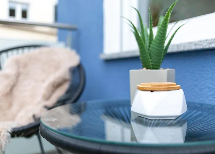 Cityappartment Hünfeld- Smarttv Freewlan Balkon, In Wenigen Minuten Am Bahnhof, Innenstadt Und Doch Ruhig Gelegen - Ideal Für Paare Oder Geschäftsreisen Apartment